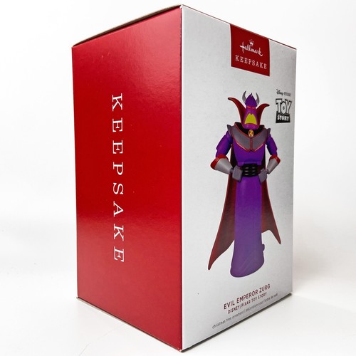 Hallmark 2022 Evil Emperor Zurg Toy Story Christmas Ornament Light