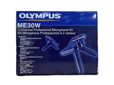 OLYMPUS 2-channel microphone ME30W stereo microphone 20-20,000 Hz Covers