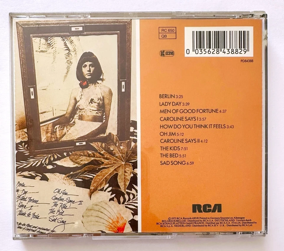 CD - Lou Reed - Berlin 1973, 1988 Made Japan, neuwertig - Bild 2 von 3