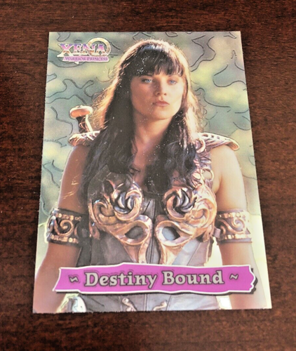 1999 XENA: Warrior Princess!! Series 3 Destiny Bound Dual Chrome XENA & ARES #2 - Picture 1 of 2