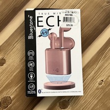 Bluestone Echo TWS4-RG Bluetooth Earbuds with Wireless Charging Pad