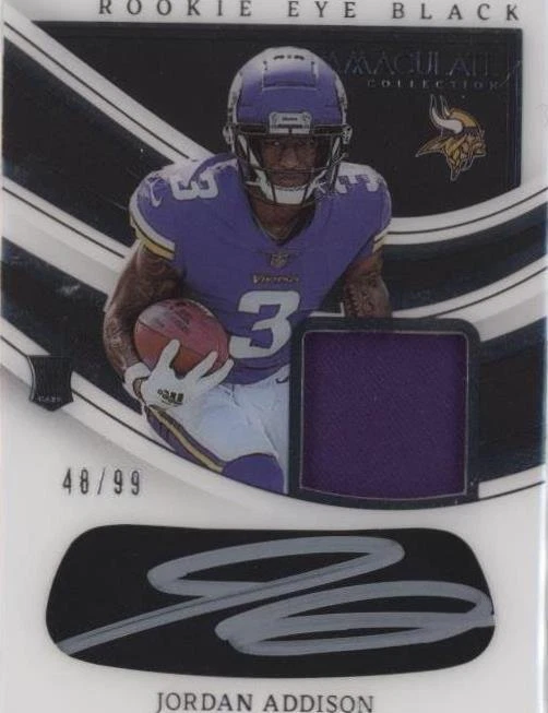 2023 Panini Immaculate Collection Jordan Addison #REBJ-JAN