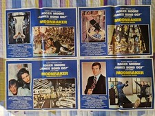 AGENTE 007 MOONRAKER 4 FOTOBUSTA ORIGINALE 1979 Cult ROGER MOORE BOND NO DVD