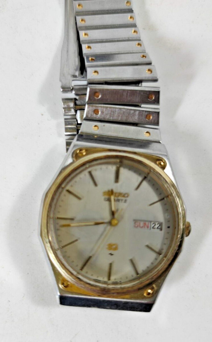 稼働 SEIKO SQ100 腕時計 デイデイト ヴィンテージ メンズ 1753 SEIKO - 稼働 SEIKO SQ100 腕時計 デイデイト ヴィンテージ