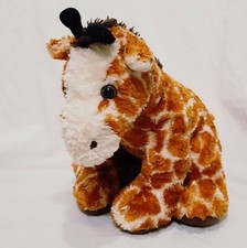 Aurora Giraffe Sitting Stuffed Animal Plush  13" tall