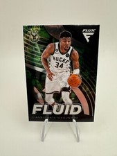 2023 Giannis Antetokounmpo Panini Flux Fluid #1 Silver Prizm
