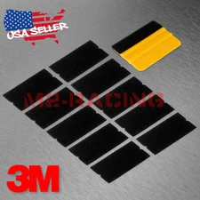 3M Gold Squeegee Applicator Tool Replaceable Felt Edge Tips x10 Vinyl Wrap Kit