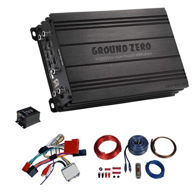 GR.ZERO Subwoofer Verstärker Set passend für Audi TT 8J - 09/06-14