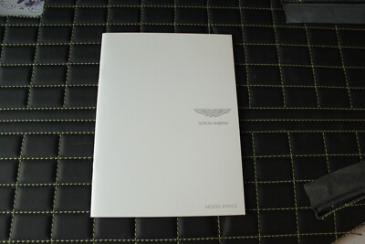 RAR VIP Prospekt/brochure Aston Martin One-77 DBS DB9 Rapide V8 V12 Vantage 2011