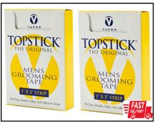 Vapon Topstick 1" X 3" - 50 Strips in each box 2 boxes Hypo-Allergenic All Pur