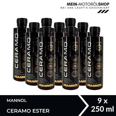 Mannol MN9829 Ceramo Ester Verschleißschutz Motorschutz Additiv 9x250 ML