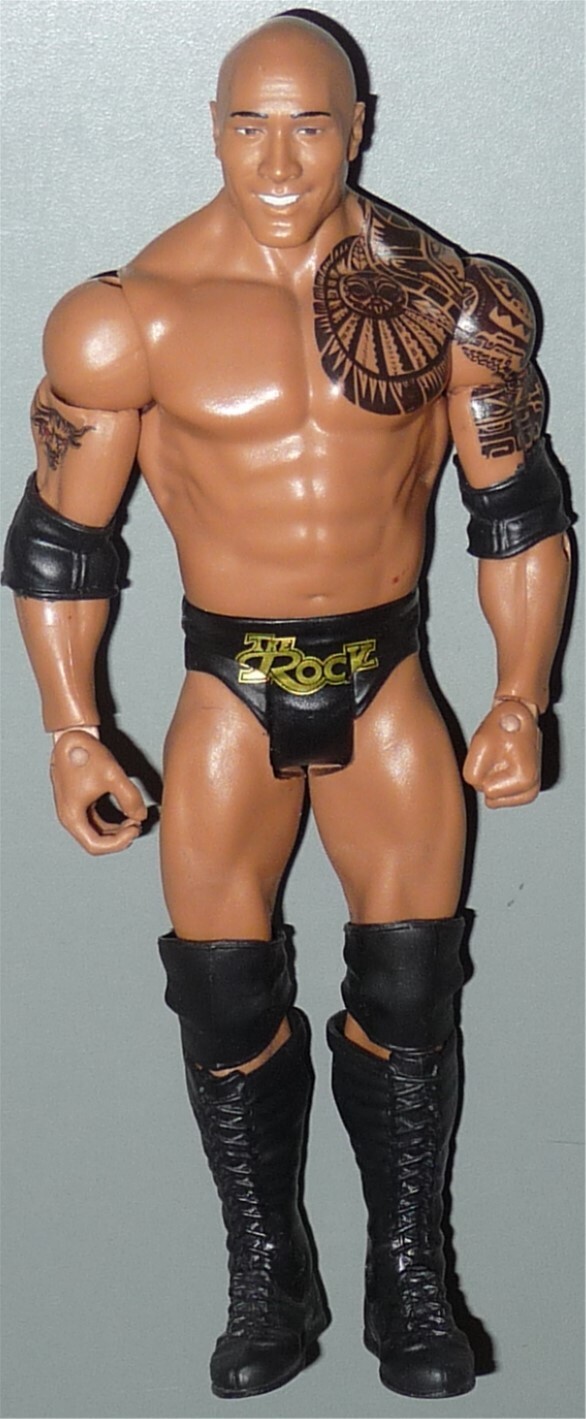 Mattel CJB40 WWE Figure Series #53 - The Rock for sale online | eBay