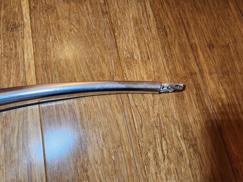 BMW E46 Rain Gutter Trim Chrome RIGHT Rear Sedan OEM 99-05 323 325 328 330 Rail - Bild 5 von 10