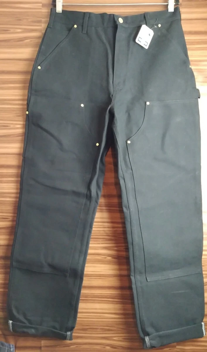 Carhartt Loose Fit Firm Duck Double-Front Utility Work Pant Sz 34