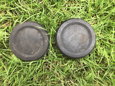 FORD FIESTA MARK 1 PLASTIC WHEEL CENTRES, PAIR OF 2.