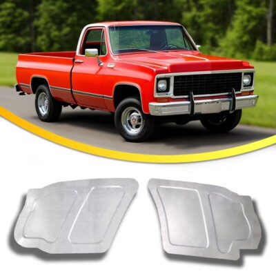1973-1987 Chevrolet C10/GMC Truck Firewall filler Panels with Step Roll New Pair