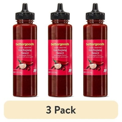 (3 pack) bettergoods Gochujang Sauce, 12.5 oz