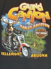 Vintage Harley Davidson Dealer T Shirt Grand Canyon, AZ NWOT Mens Med 🔥