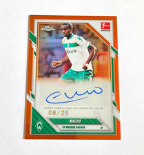 Naldo Chrome Bundesliga 2025/26 Orange /25 Auto