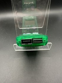 Sega Dreamcast VMU Visual Memory Unit Green Transparent HKT-7000 Tested Working