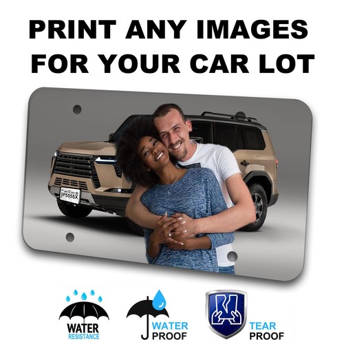 Temporary License Plates PVC Paper Sheet Tags, Waterproof, Tear Proof, for La... - Picture 7 of 7