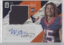 2016 Panini Unparalleled RPS Rookie Jersey Orange 12/49 Will Fuller V Auto 0o9