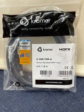 Kramer C-HM/HM-6-FC Cable HDMI to HDMI 6ft