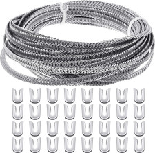 Spiral Metal Boning for Sewing Corset Stays 16.4 Yards Length 1/4 Width