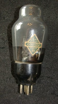 Vintage Cossor 41 MXP BVA. New Process Glass Tube V8 . Made in England.(#21).