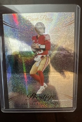 2024 Panini Prestige - Brock Purdy #257 Xtra Points Galaxy
