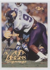 1996 Classic Visions Signings Auto Gold Foil Lawyer Milloy Auto 9lz