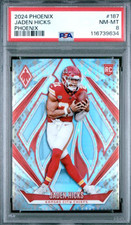 2024 PHOENIX #187 JADEN HICKS PHOENIX PSA NM-MT 8