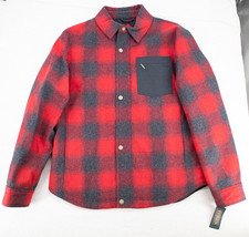 NWT Pendleton Men's Large Conway Mount Hood Insulated Red Buffalo Ombre Jacket