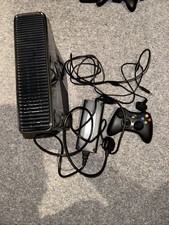 Xbox 360 Console And Controller With Power Cable And Controller Charger