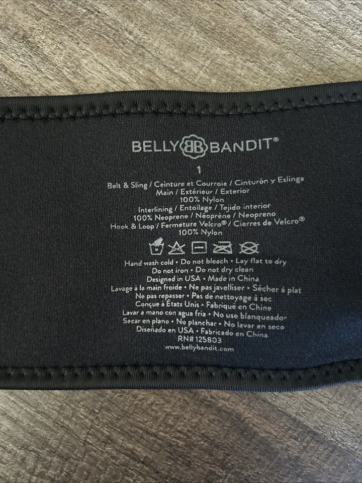 Eslinga en V de maternidad - Banda para aliviar el dolor pélvico Foto 2 de 2