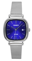 Casio Standard Analog Edelstahl Blaues Zifferblatt Quarz LTP-B166D-2AV Damenuhr