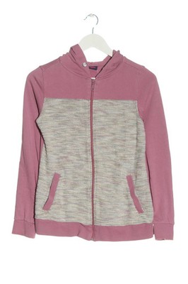Buffalo Kapuzenpullover Damen Reißverschluss Baumwolle Pink Größe 34