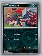 Pawniard 132/198 Common Scarlet & Violet Pokemon Reverse Holo Near Mint
