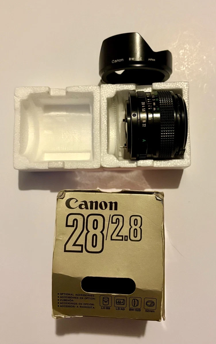 Canon FD 28mm Camera Lenses for sale | eBay