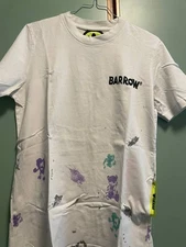 Barrow T-Shirt Size M White (Small Jacket) Good Used Condition
