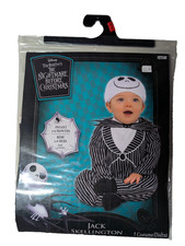 Jack Skellington Nightmare Before Christmas Halloween Costume Infant 6-12 Months