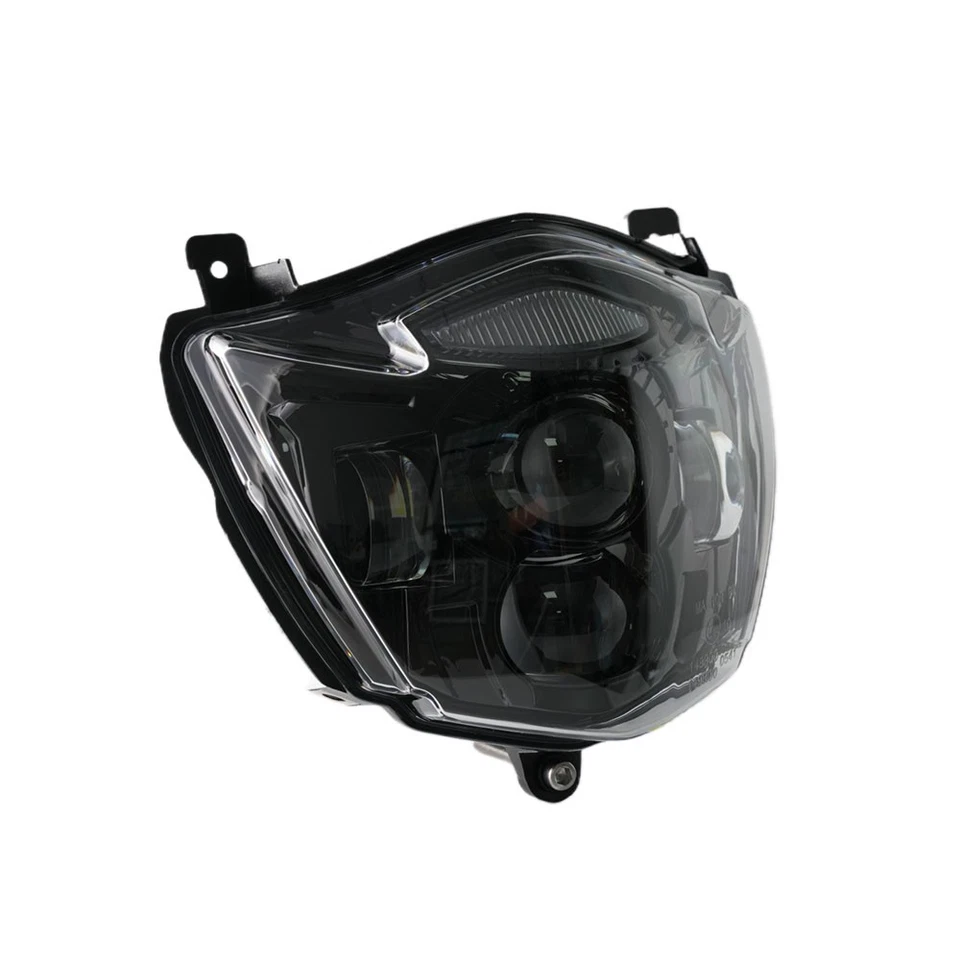 LED Headlight Assembly DRL Hi/Lo Beam For Yamaha XT660X 04-06 XT660R 2004-2016 - Image 3 of 4