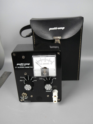CT Burden Ammeter, multi-amp Model 185