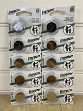10 pc. Energizer ECRN2025 3V Lithium Coin Battery Tear-Strip Packaging Exp. 2036