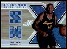 2008-09 SPx Freshman Orientation Sonny Weems Denver Nuggets #FO-SW