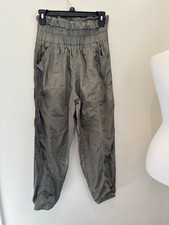 Fp Movement by Free People Army Green Jogger Wind Pants in Size M