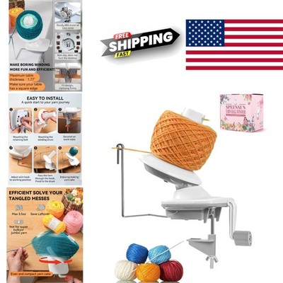 Yarn Winder for Compact Storage and Easy Sorting Suitable for Various Yarns