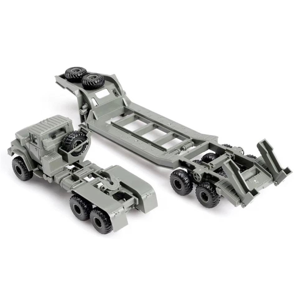 Camión militar ruso KrAZ-260B 1/72 modelo modelo de transporte de tracción sin montar Foto 3 de 4