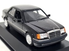 Minichamps 1:43 Mercedes-Benz 500 E W124 Black Metallic 1990 Diecast Model  Car