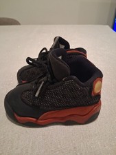 Nike Air Jordan 13 Retro TD Bred Black Red 414581-004 Size 5C Toddler NO INSOLES